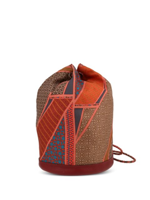 Hermes 2013 Soie Cool drawstring bucket bag Women