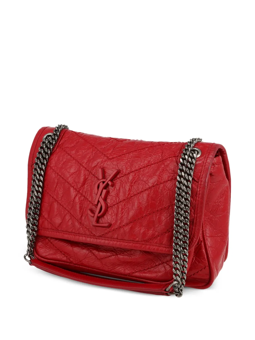 Saint Laurent Pre Owned 2020 Niki Baby Shoulder Bag Red FARFETCH IE