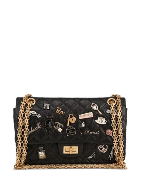 CHANEL 2.55 Reissue Double Flap charms shoulder bag Women