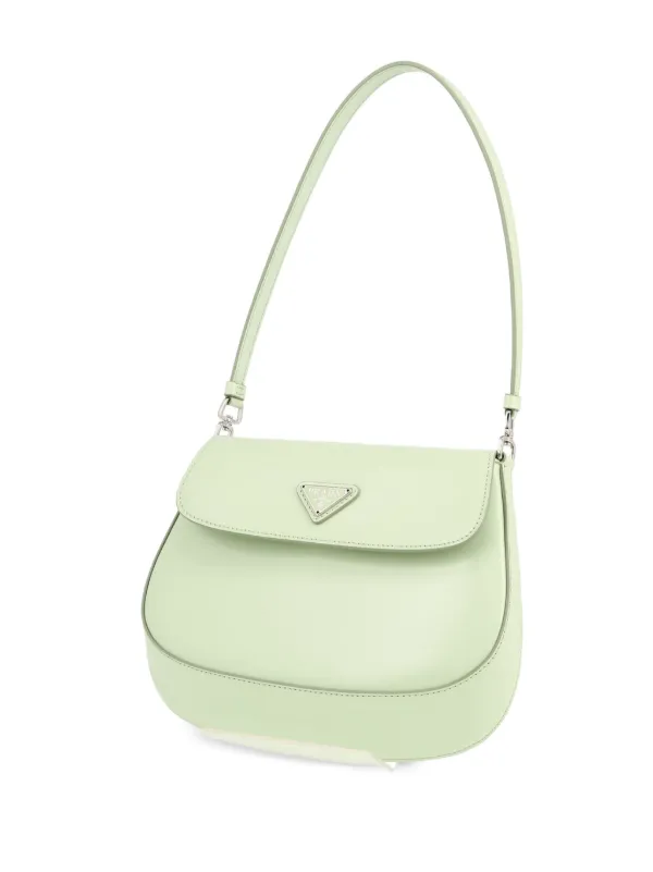 Prada Pre-Owned 2020 Cleo Shoulder Bag | Green | FARFETCH