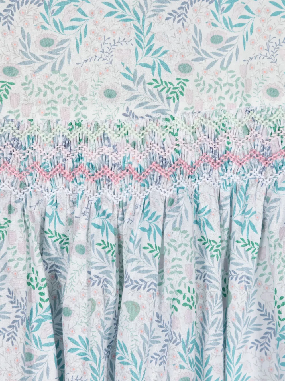 Siola Jurk met bloemenprint Blauw
