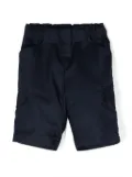 Siola straight-leg twill shorts - Blue