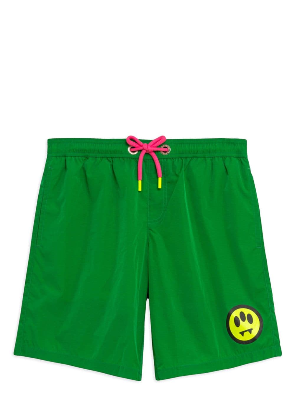 Barrow Logo-print Swim Shorts In Green