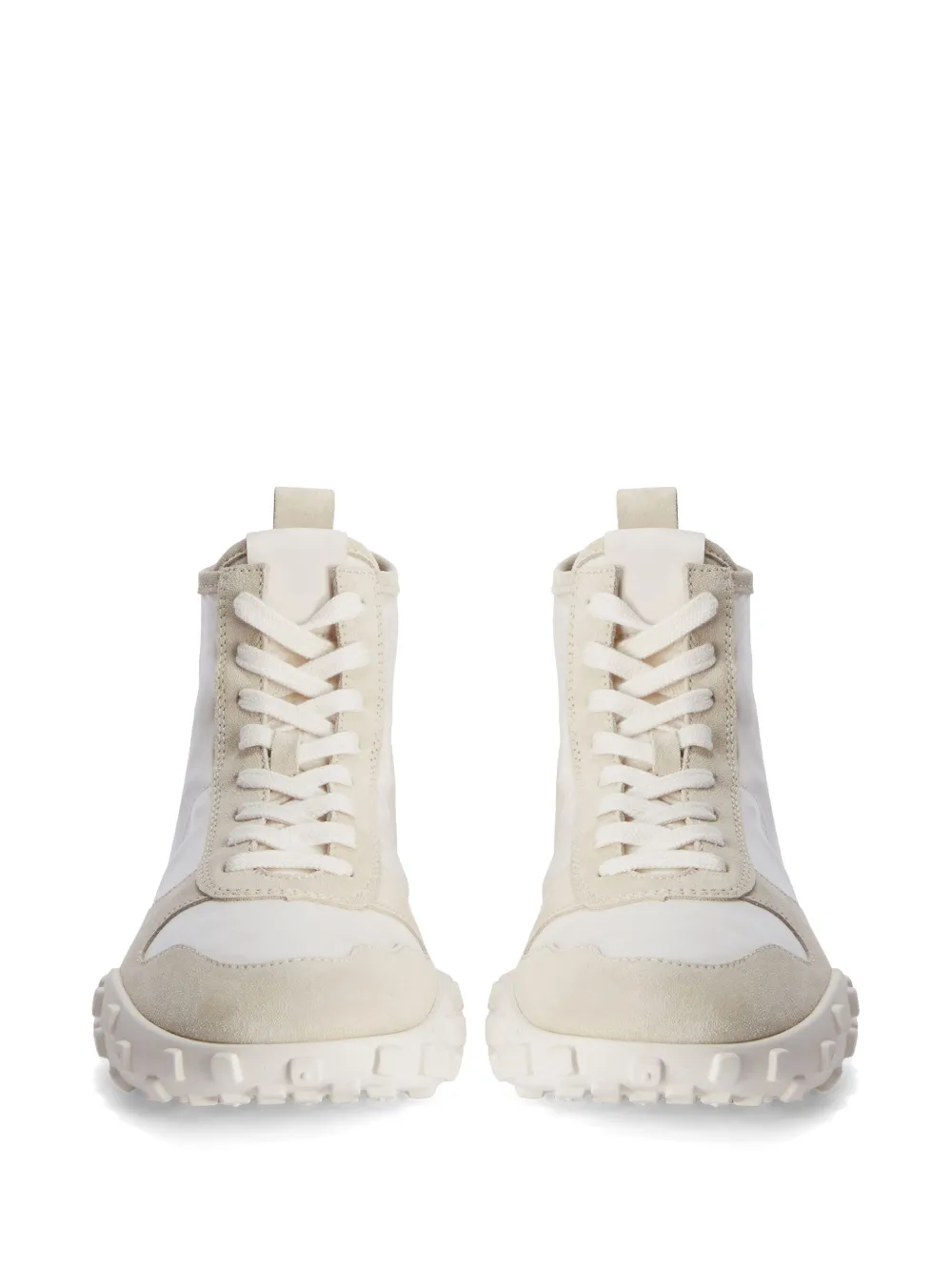 Jil Sander suede-panelled sneakers White