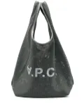 A.P.C. Rebound logo-print tote bag - Grey
