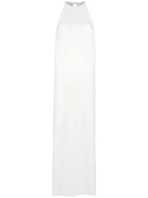 Andrea Bogosian Vestido longo Goldina de crepe