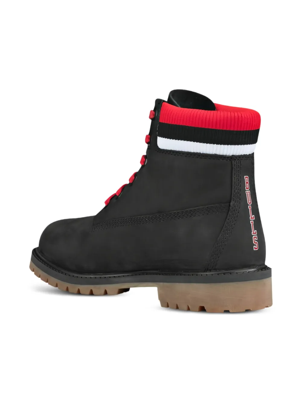Timberland Kids x NBA Chicago Bulls x Mitchell & Ness 6 Inch Premium Black laarzen - Zwart