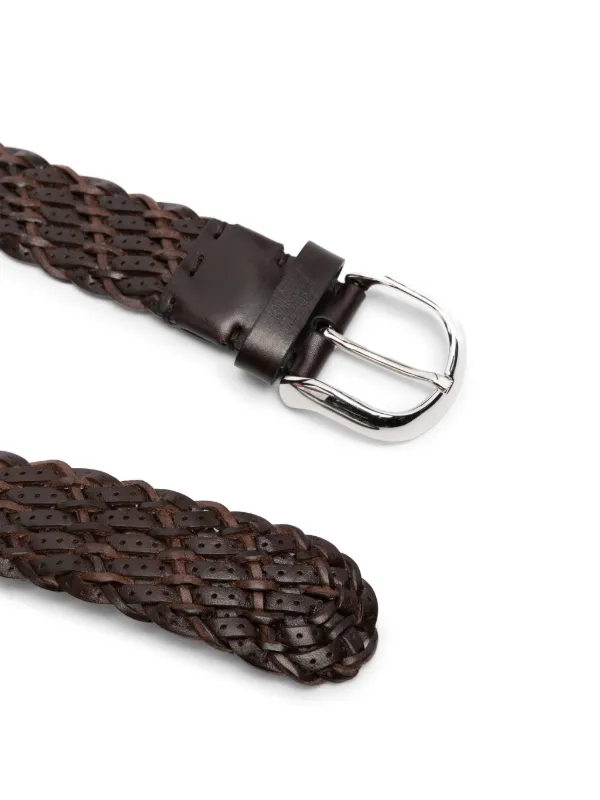 【関税&送料込】Brunello Cucinelli Belt Brunello Cucinelli - Black Leather Belt | Mitchell Stores