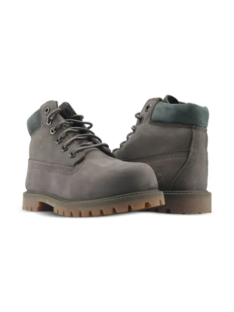 Timberland Kids 6 Inch PRM "Dark Brown" boots