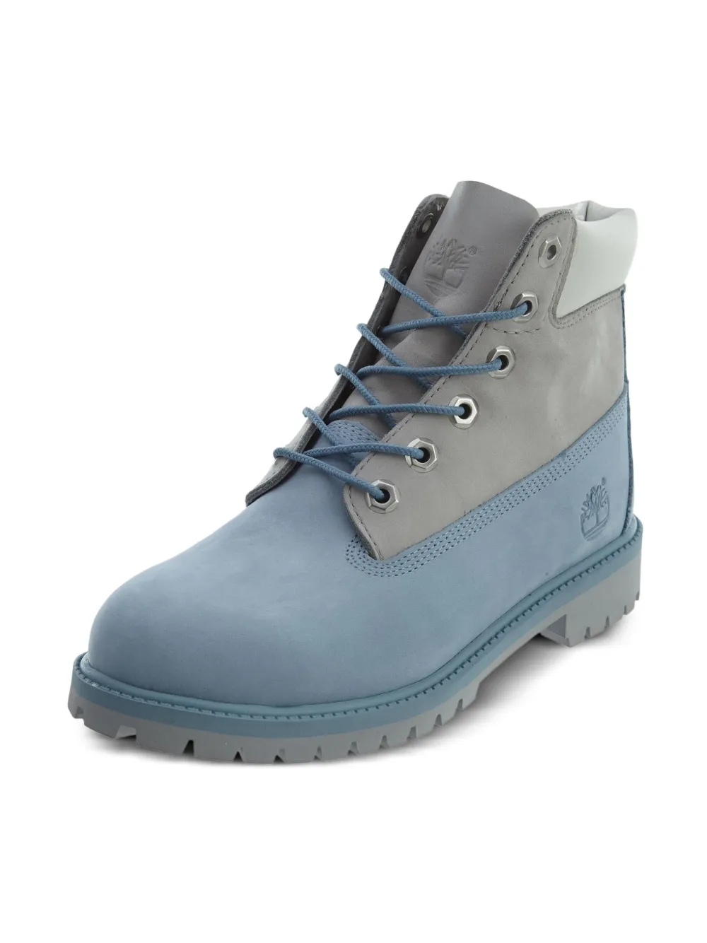 Timberland Kids 6 Inch Premium Blue/Grey laarzen - Grijs