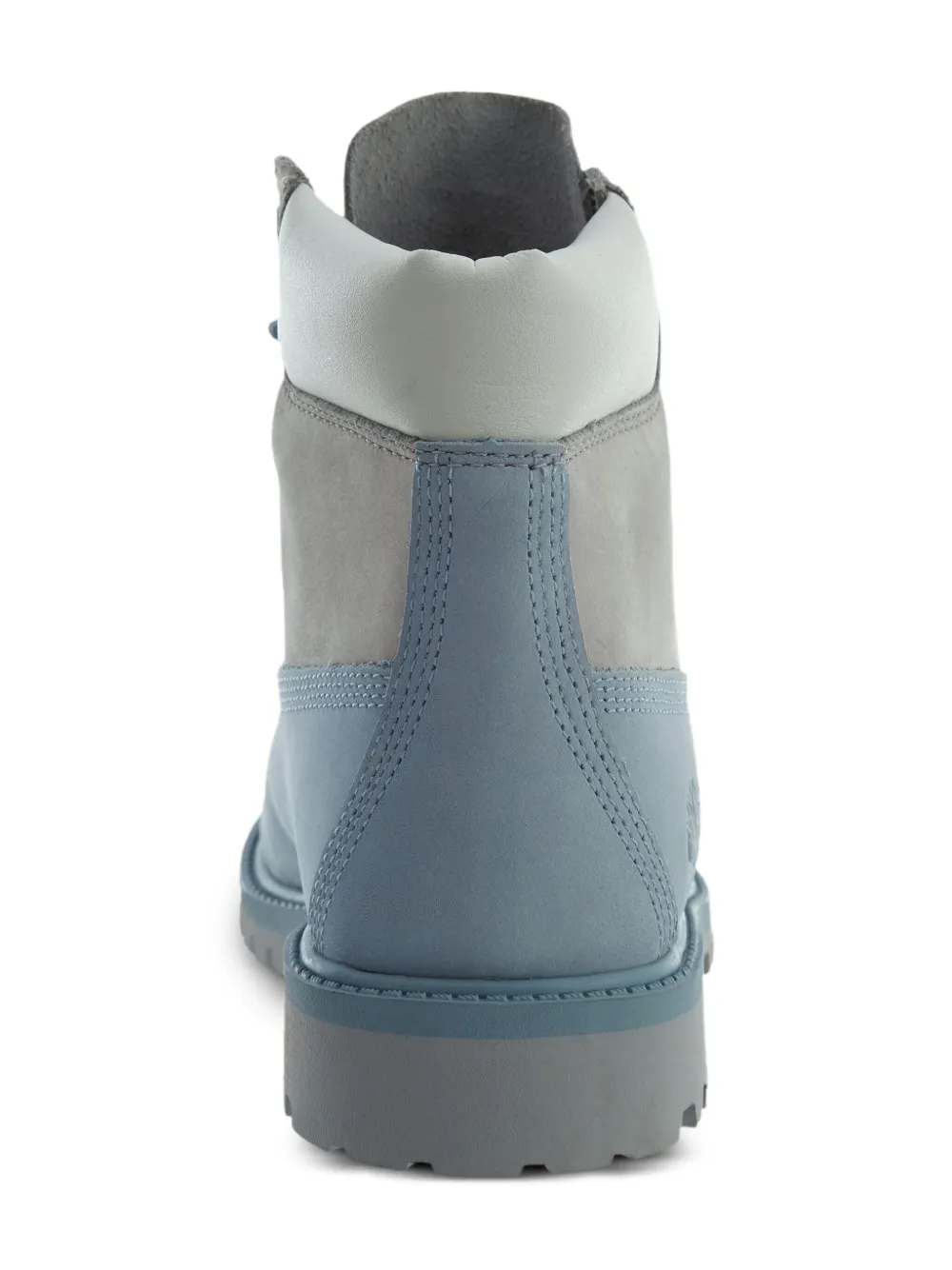 Timberland 6 Inch Premium "blue/grey" Boots In Gray