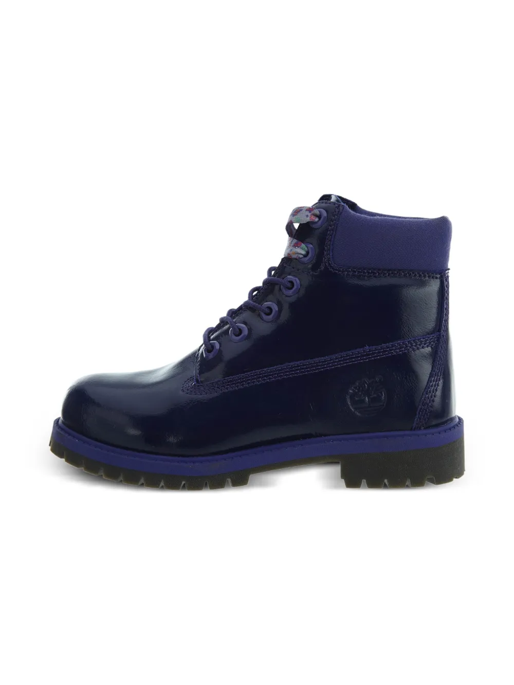 Timberland Kids 6 Inch Premium "Purple Black" boots