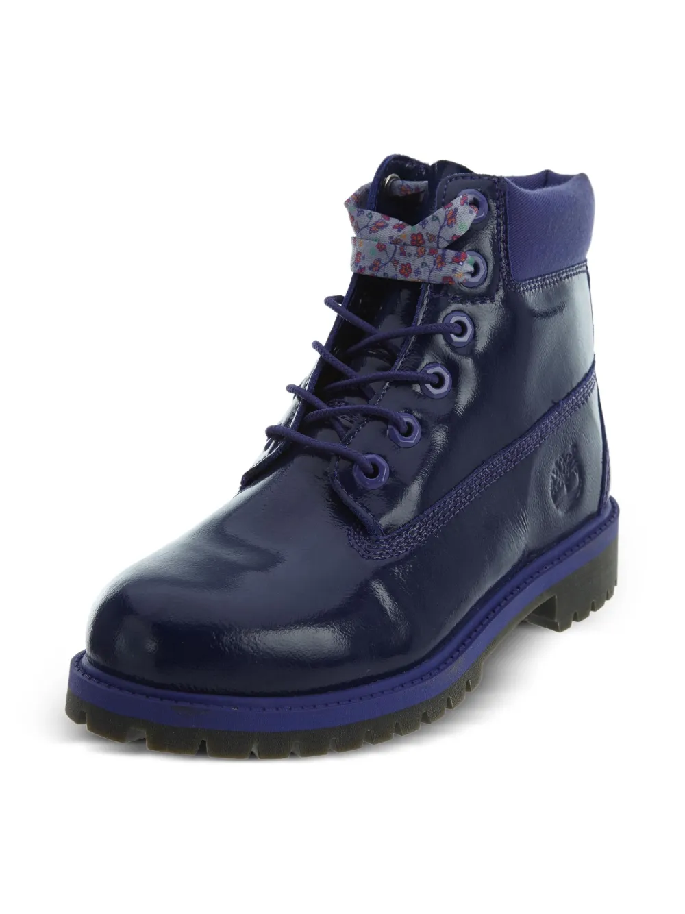Timberland Kids 6 Inch Premium "Purple Black" boots