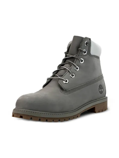 Timberland Kids 6 Inch Premium "Medium Grey" boots