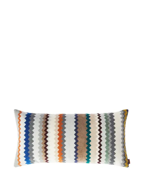 Missoni Home zigzag patterned rectangular cushion