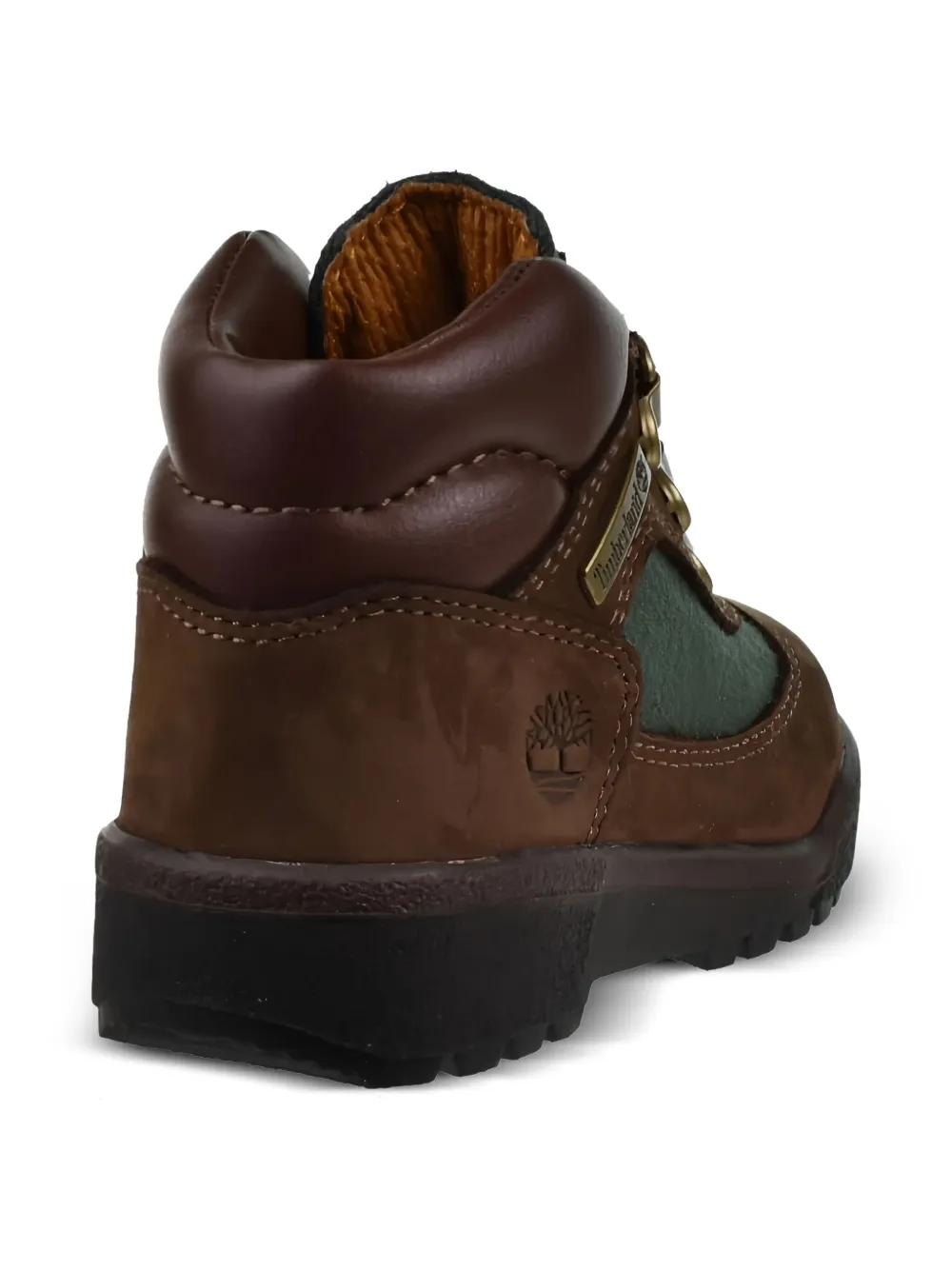 Timberland Kids 6 Inch "Brown olive Brown Vert" boots
