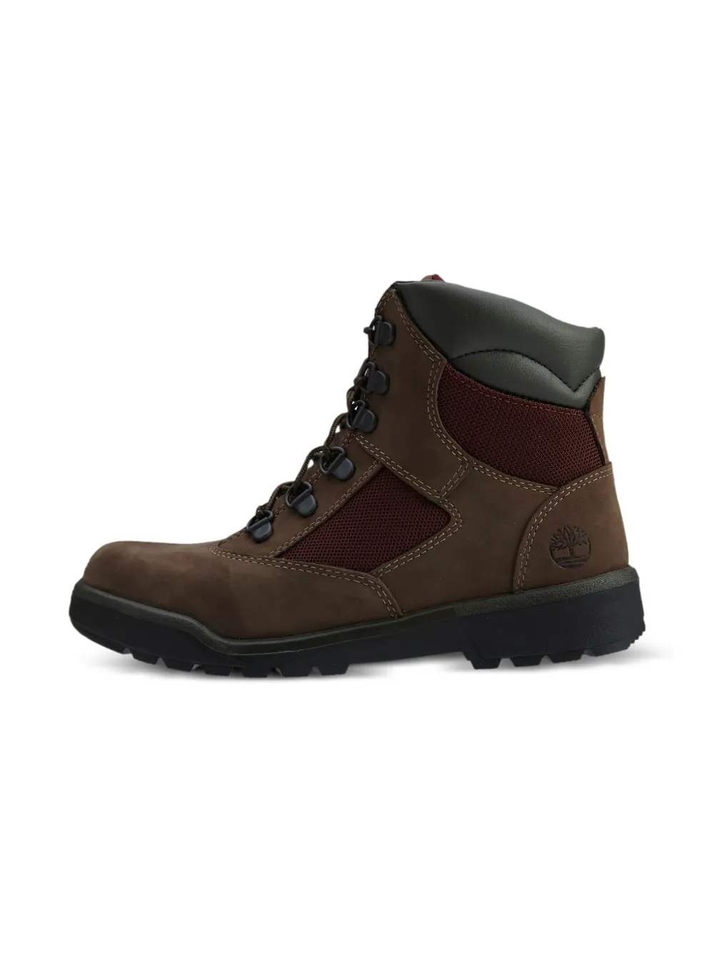 Timberland Kids 6 Inch Field "Dark Brown" boots | Brown | Image 1
