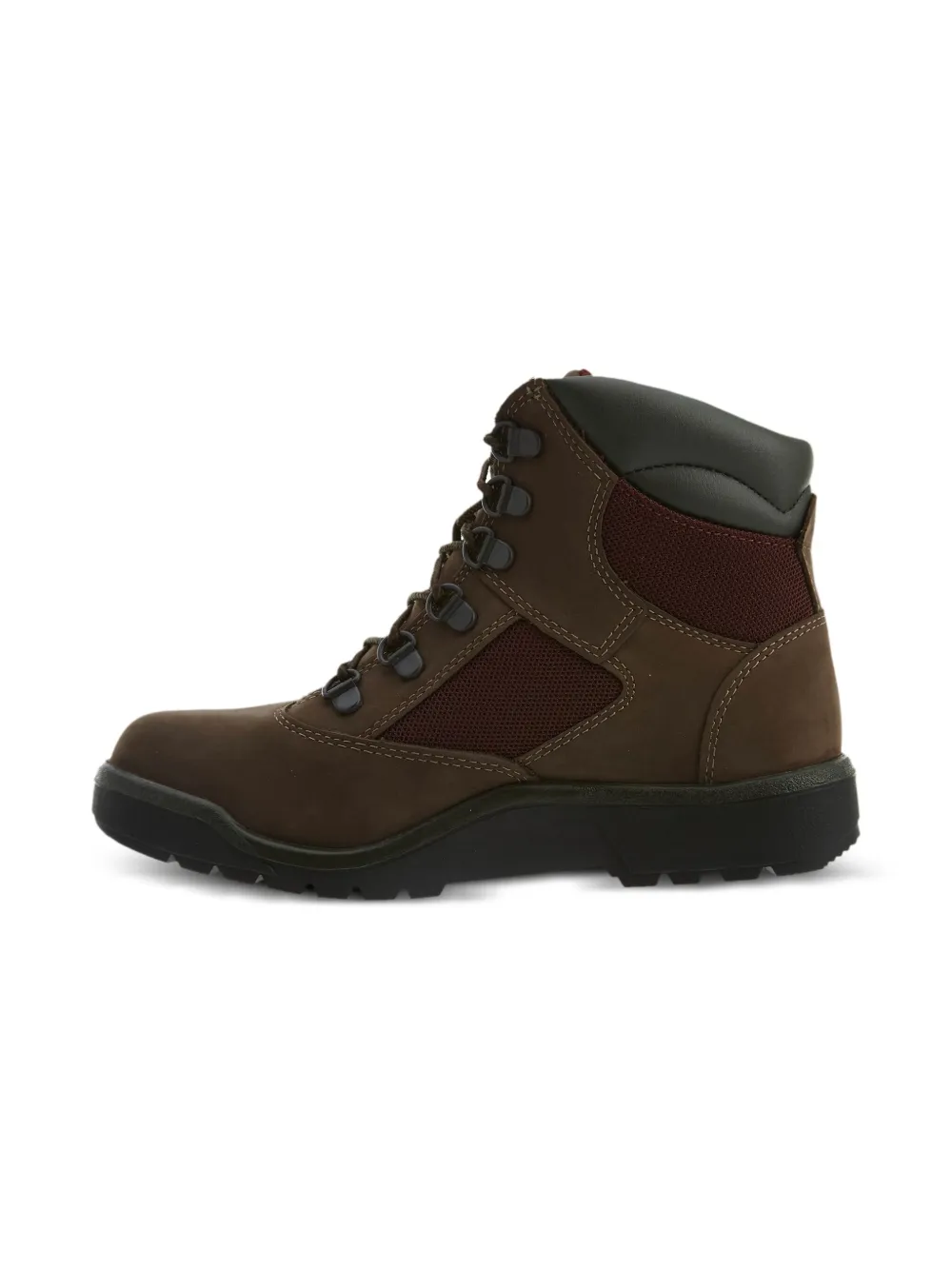 Timberland Kids 6 Inch Field "Dark Brown" boots | Girls Shoes | Image 2