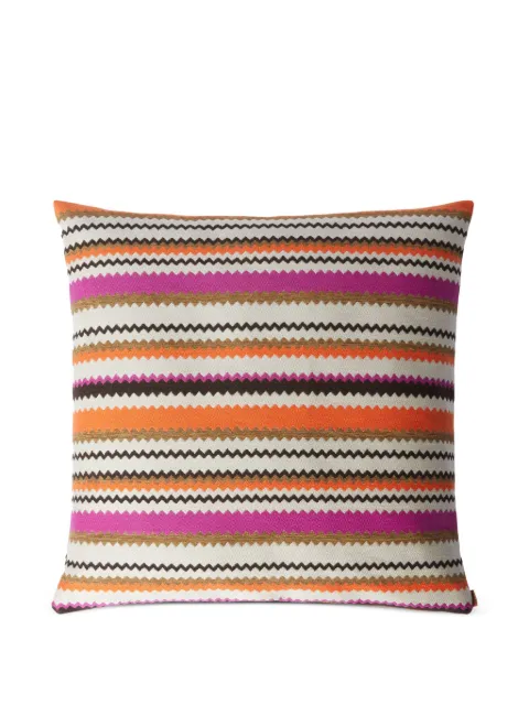 Missoni Home zigzag patterned cushion