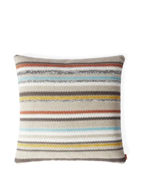 Missoni Home Blurred zigzag-pattern cushion (50cm x 50cm)