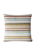 Missoni Home Blurred zigzag-pattern cushion (50cm x 50cm) - Grey
