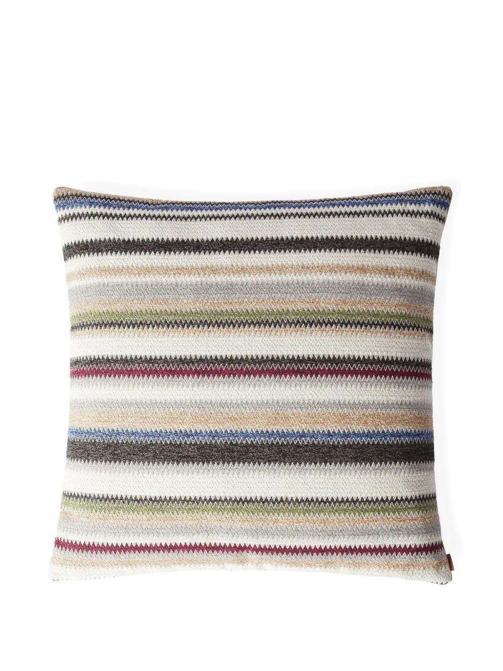 Missoni Home striped decorative cushion | Neutrals | Image 1