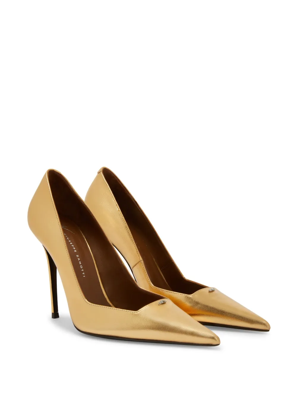 Giuseppe Zanotti 105mm Raquel pumps Gold