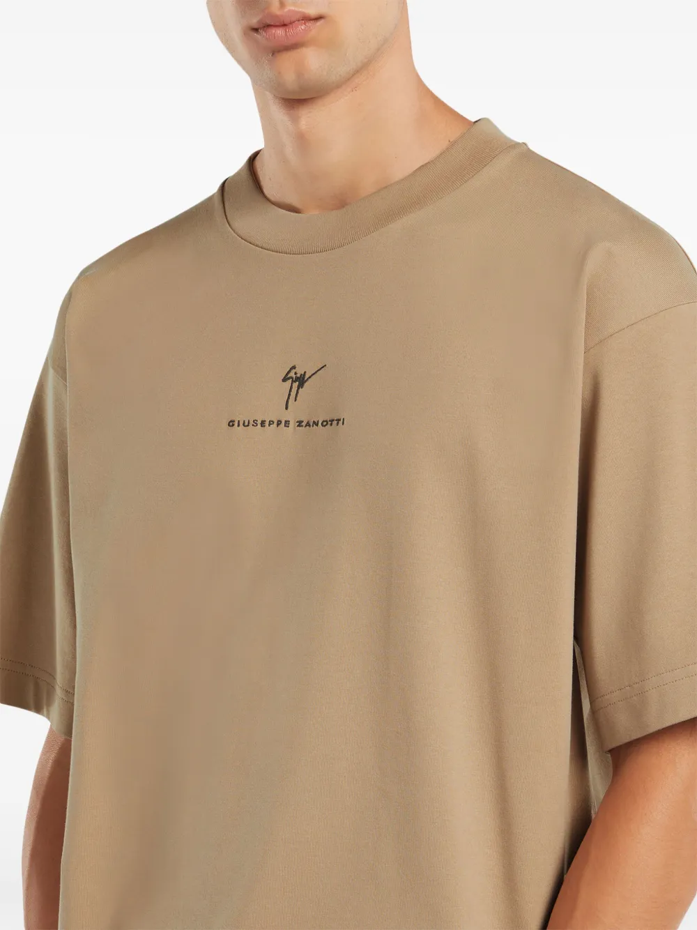 Giuseppe Zanotti LR-62 T-shirt Bruin