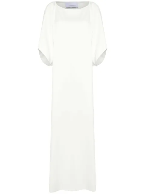Andrea Bogosian Vestido longo Gloria de crepe