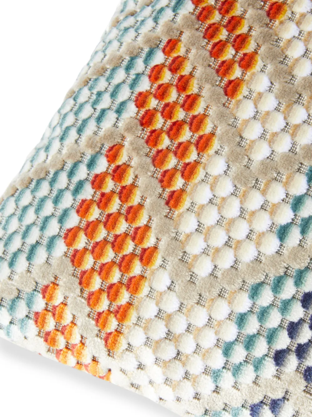 Missoni Squame Cushion (30cm X 60cm) In Green