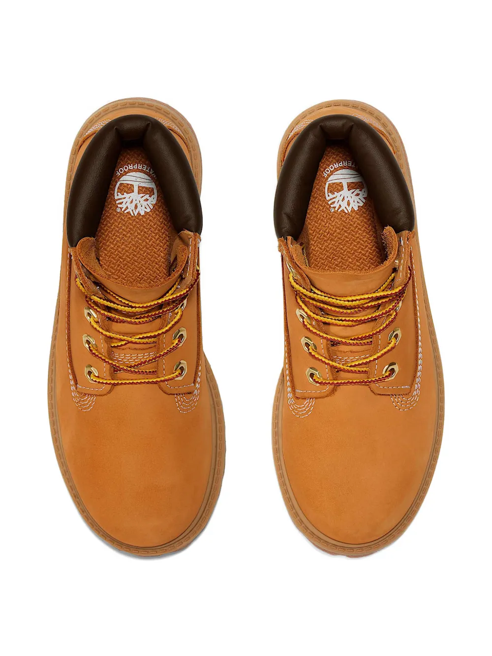 Timberland Kids 6" Premium waterproof boots Brown