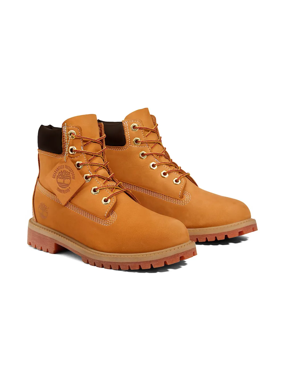 Timberland Kids 6" Premium waterproof boots Brown