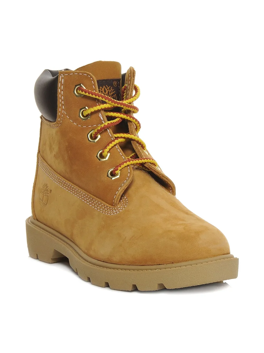Timberland Kids 6-Inch Classic Waterproof "Wheat" boots Brown