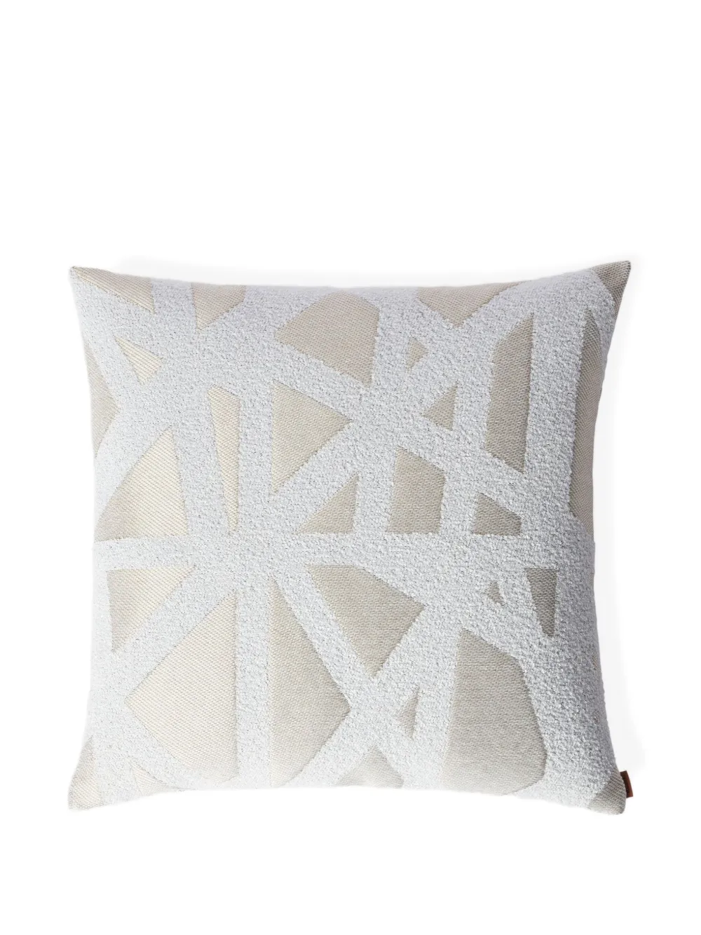 Missoni Geometric-pattern Cushion In Neutral