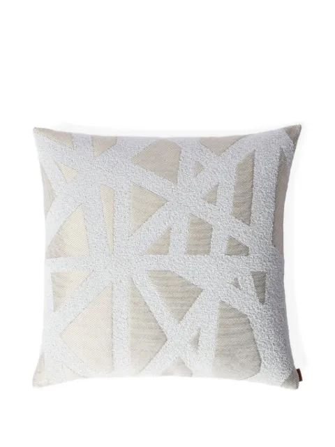 Missoni Home geometric-pattern cushion
