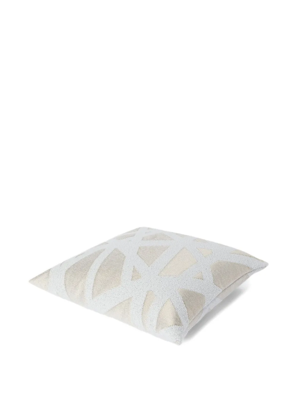 Missoni Geometric-pattern Cushion In Neutral