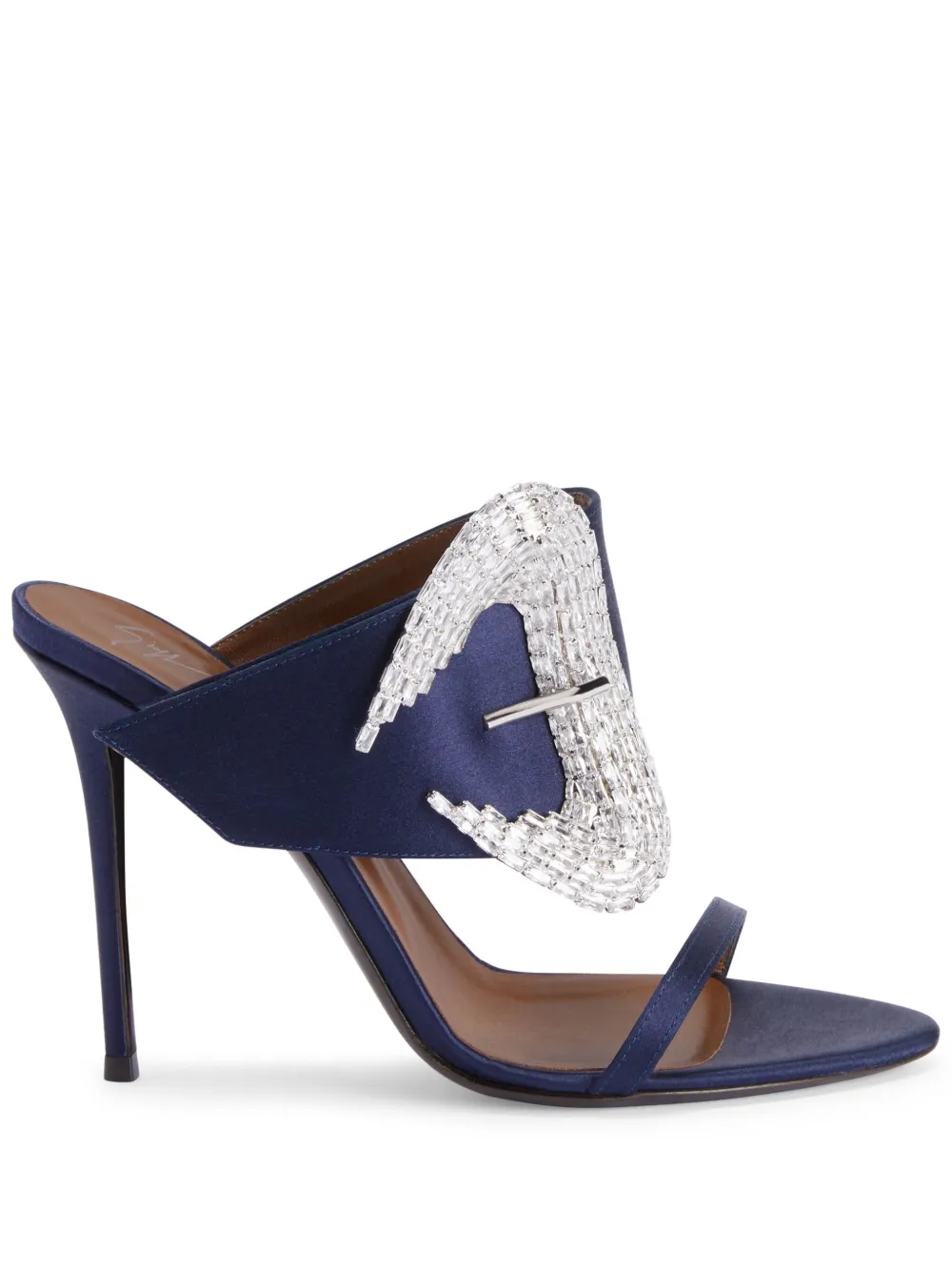 Giuseppe Zanotti 105mm Ludhovica mules Blue