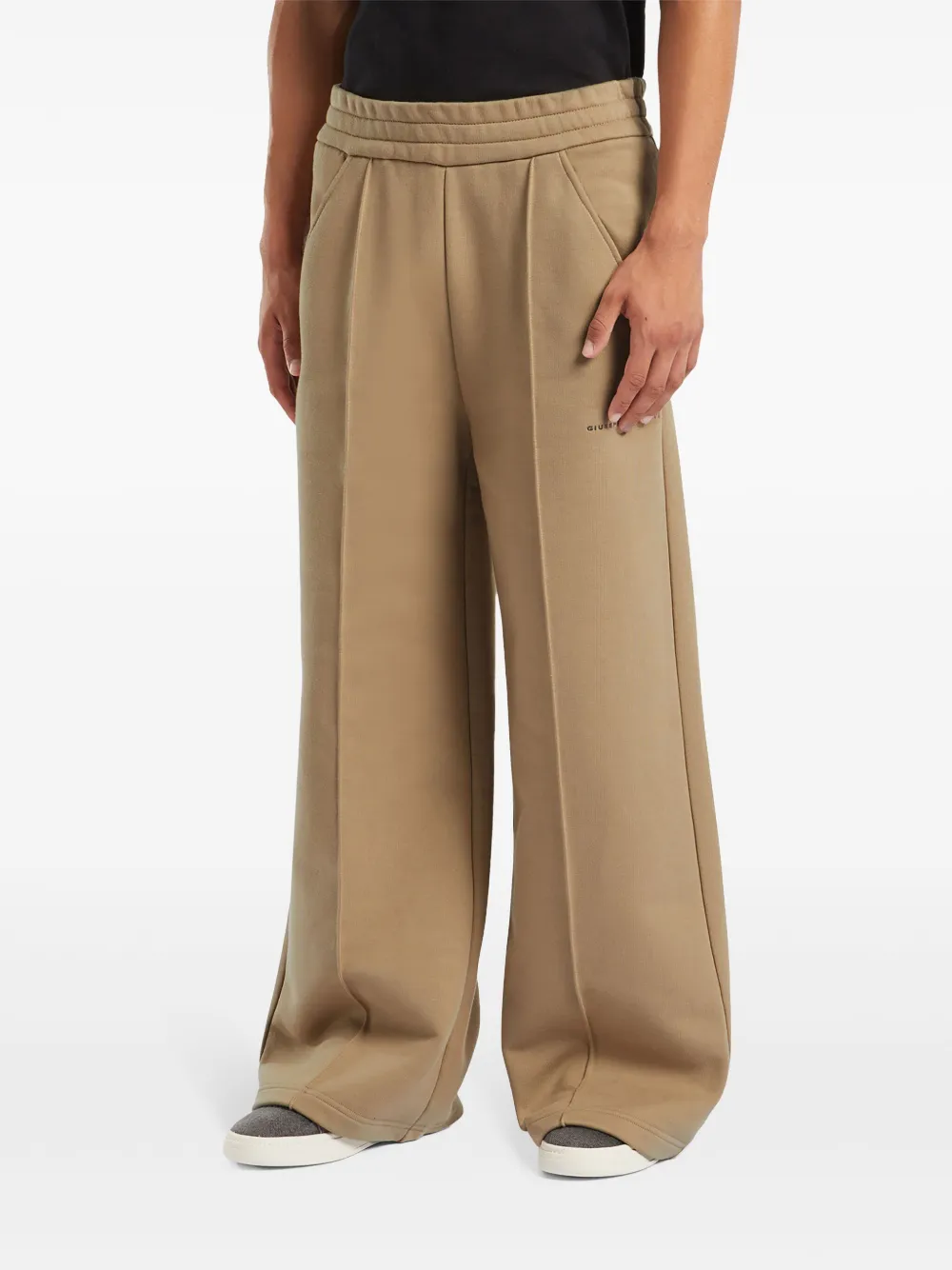 Giuseppe Zanotti Broek met wijde pijpen Bruin
