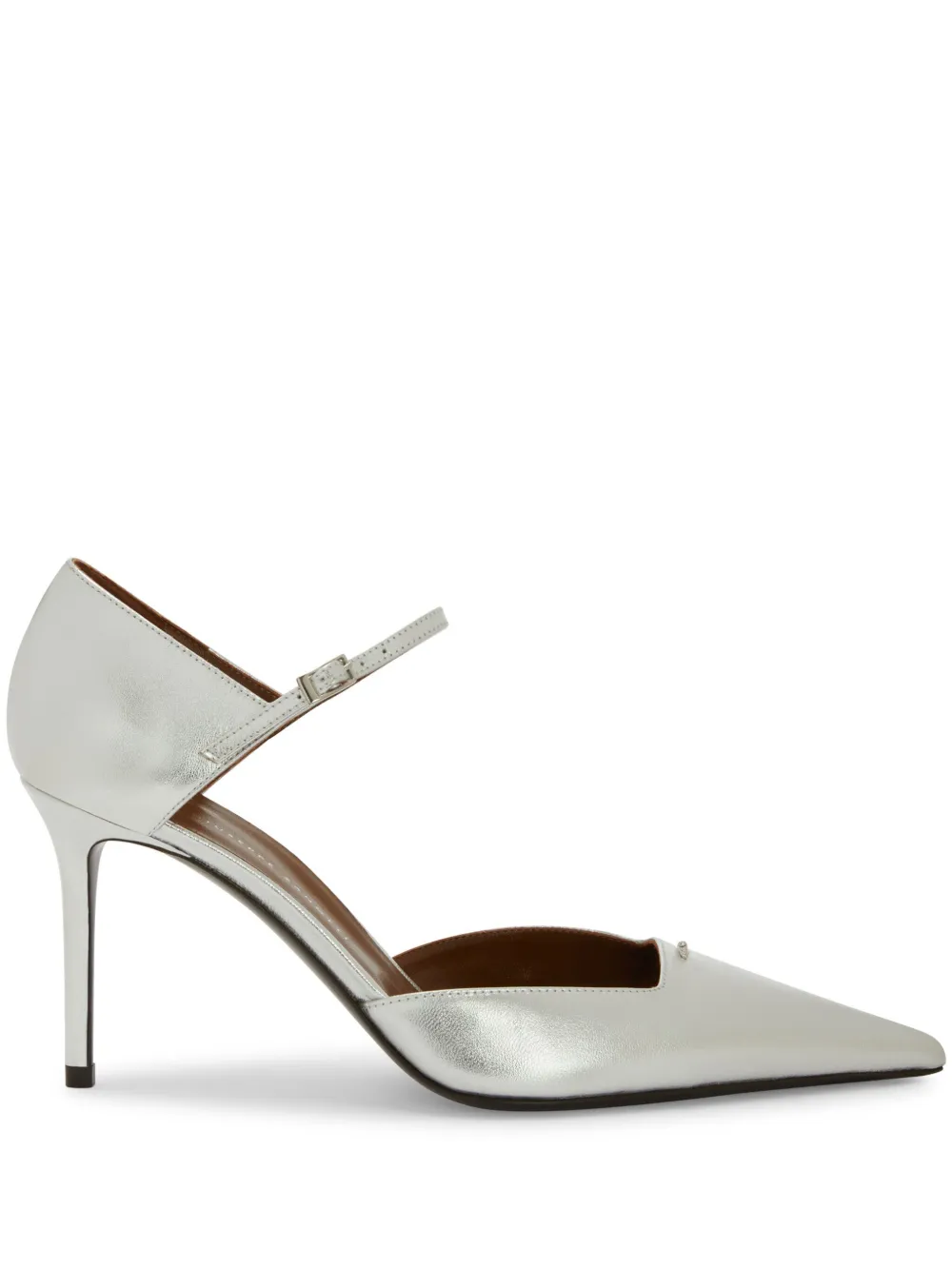 Giuseppe Zanotti 85mm Raquel D'Orsay pumps Grey