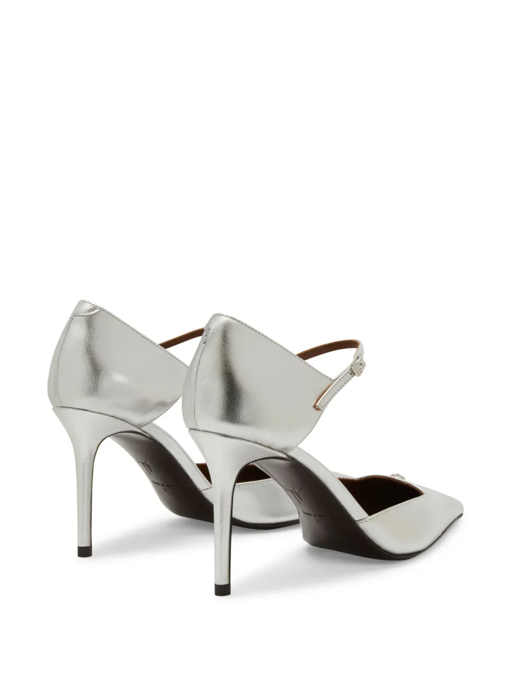 Giuseppe Zanotti 85mm Raquel D'Orsay pumps Grey