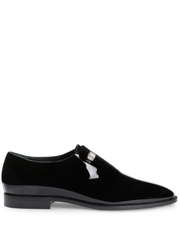 GIUSEPPE ZANOTTI 革靴　黒　サイズ41 Giuseppe Zanotti High-Top Sneakers, Size 41 EU