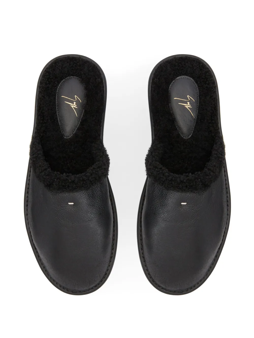 Giuseppe Zanotti Clermond slippers Black