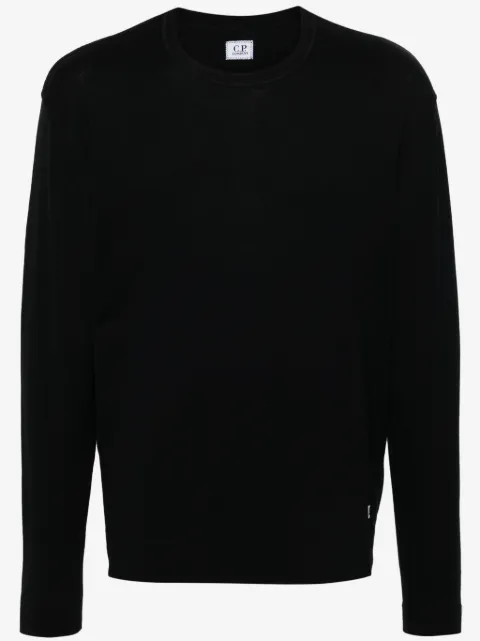 C.P. Company Sea Island Logo sweater