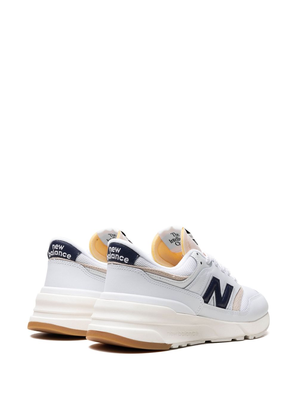 New Balance 997 "White Navy" sneakers Wit