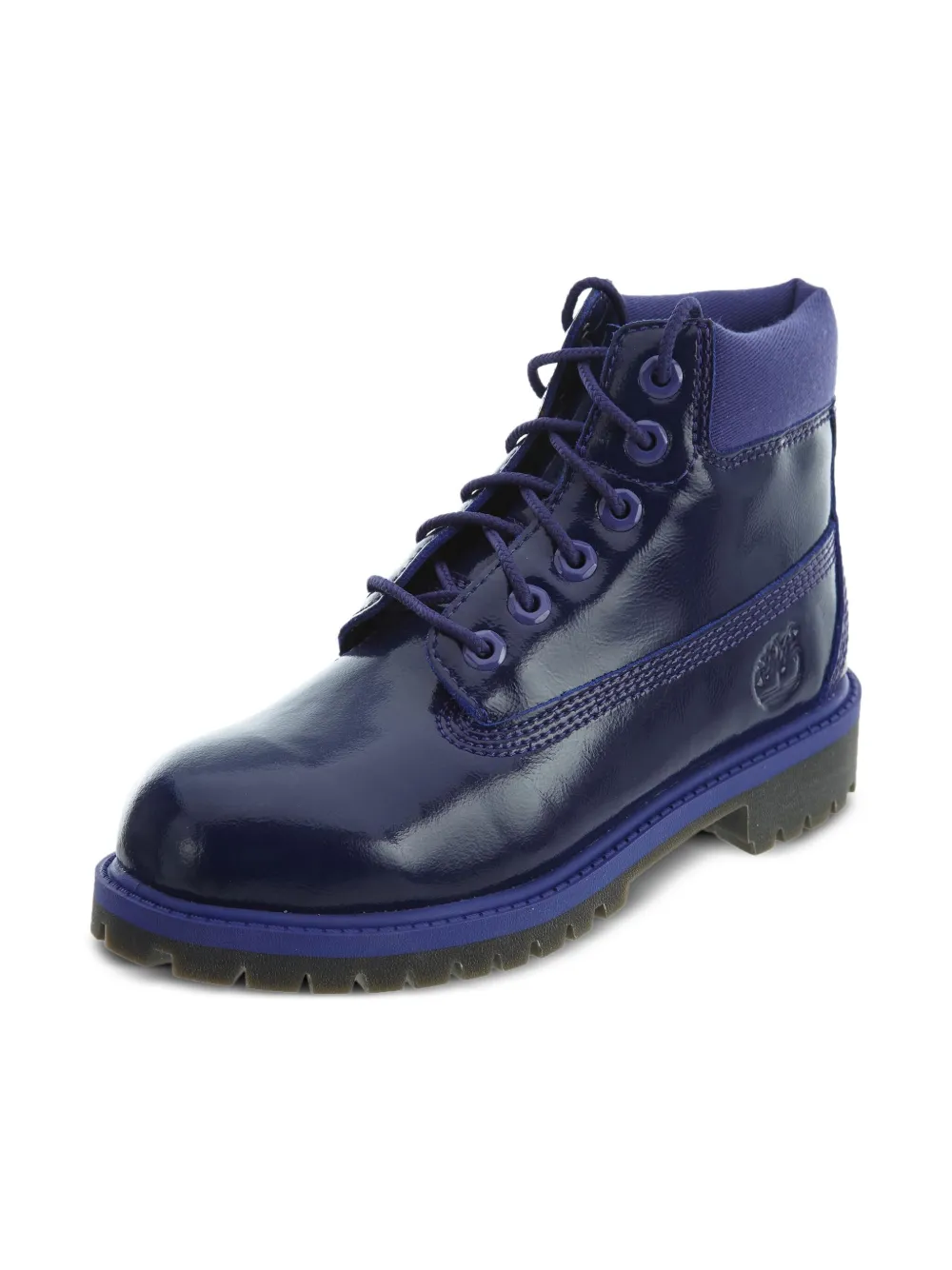 Timberland Kids 6-Inch Premium waterproof boots Purple