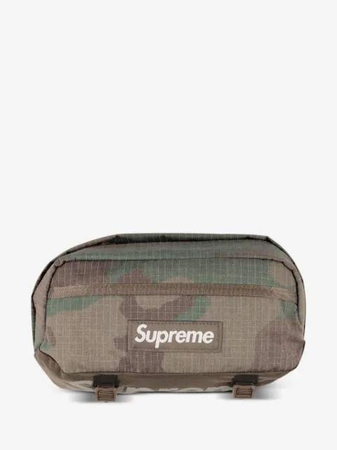 Supreme camouflage-print ripstop belt bag