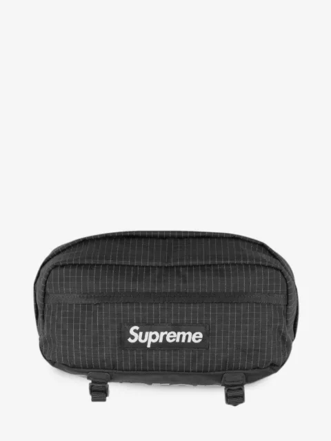 Supreme sac banane à logo appliqué