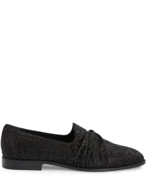 Giuseppe Zanotti Marthinique crystal-embellished Loafers | Black