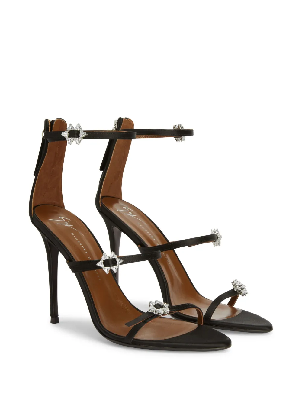 Giuseppe Zanotti 105mm Himari sandals Black