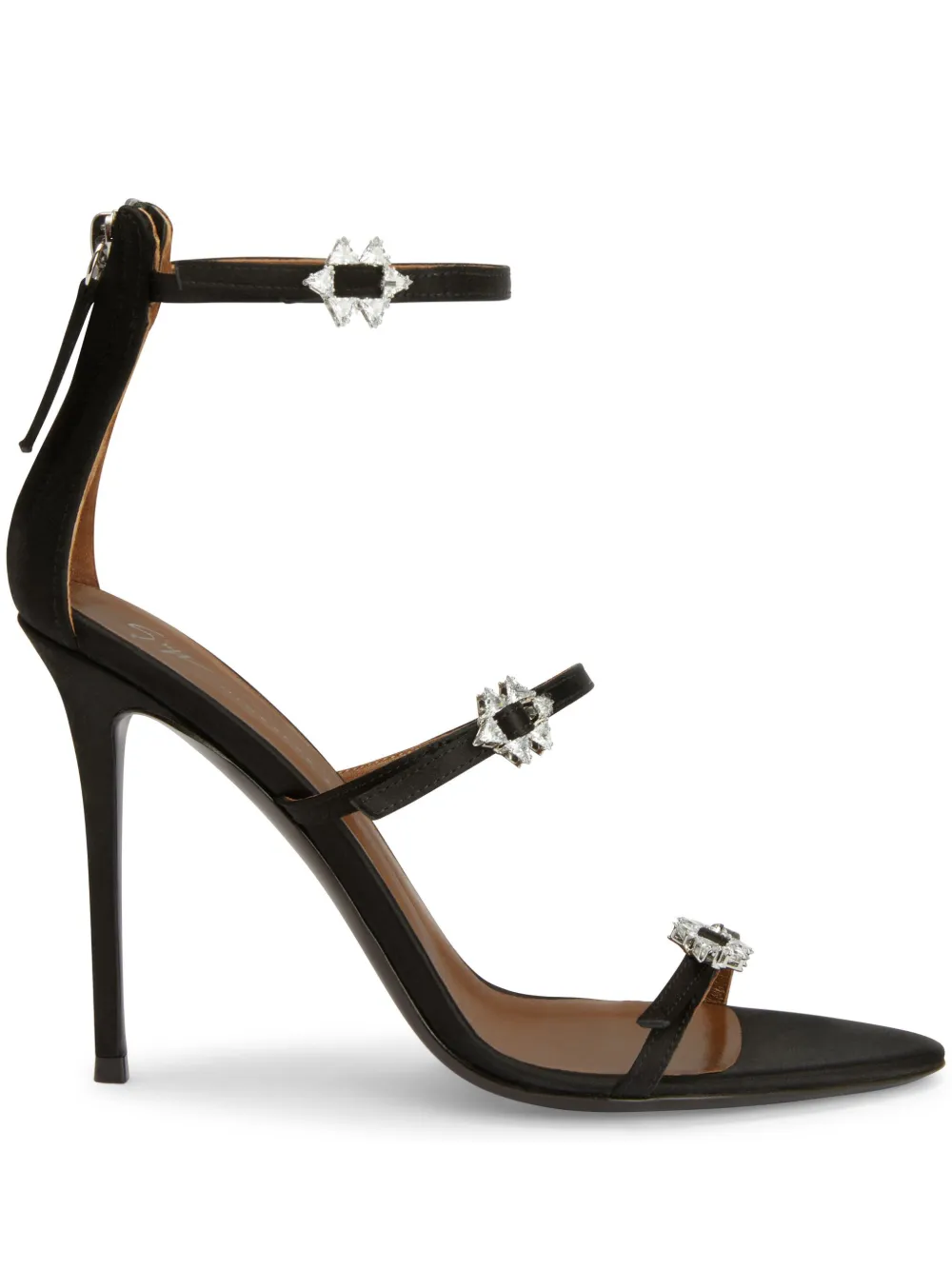 Giuseppe Zanotti 105mm Himari sandals Black